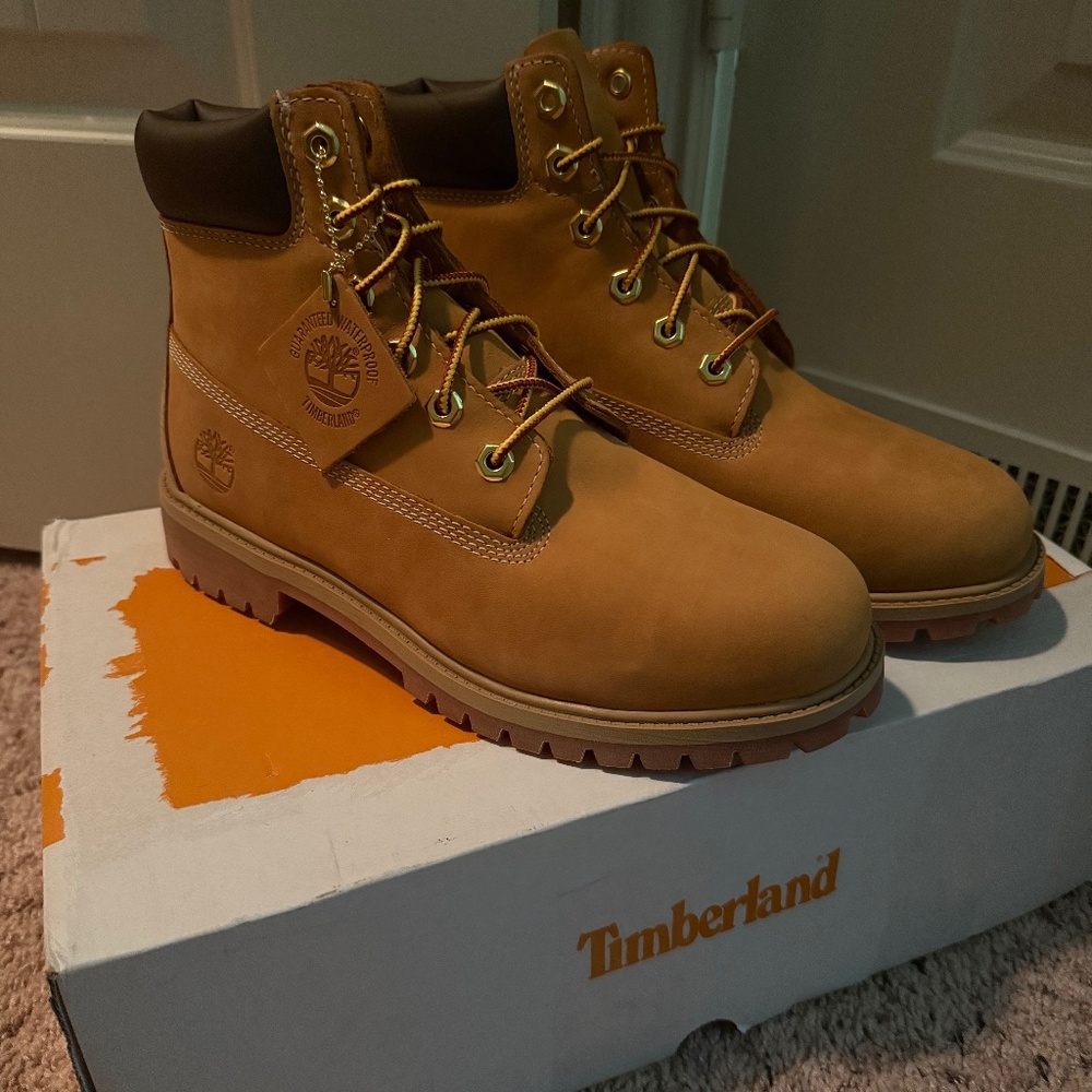 Timberland premium 6in lace waterproof wheat